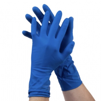 Multi-use Powder free durable industrial high risk latex examination glove