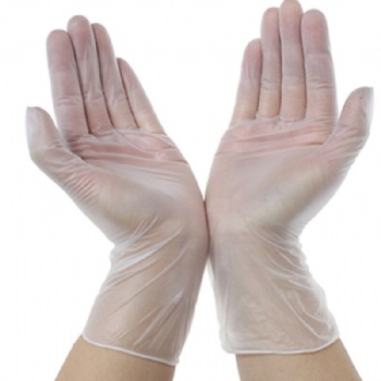 Powder free disposable vinyl gloves