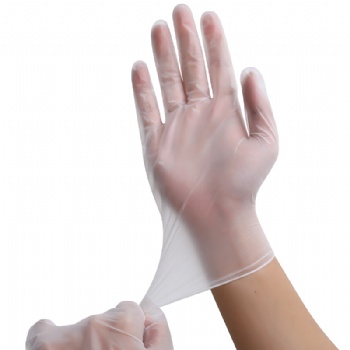 Powder free disposable vinyl gloves